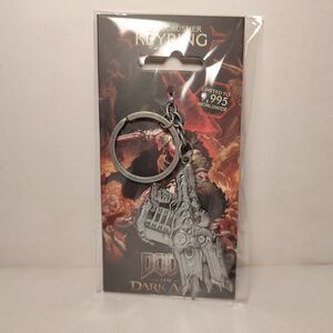Doom The Dark Ages Skullcrusher Limited Edition Keychain Official Metal Keyring